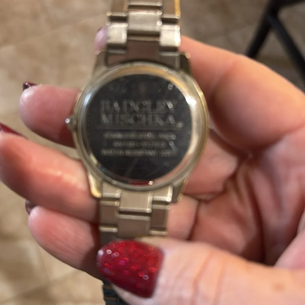 Badgley Mischka elegant silver